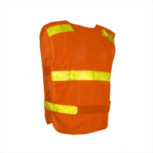 High visibility flame resistant security custom mens safety vest